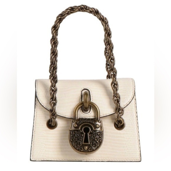 MOSCHINO Fancy Handbag limited edition NWT color Ivory - Picture 2 of 10